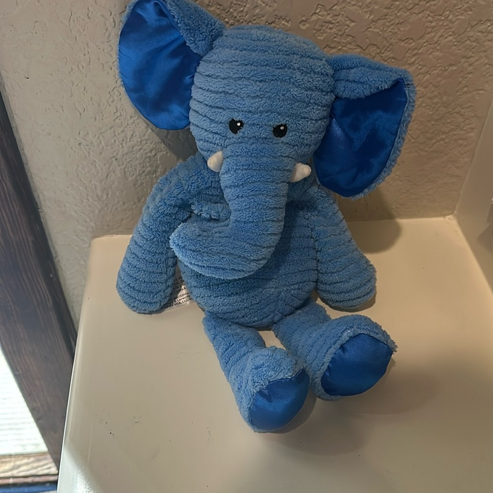 warmies blue elephant